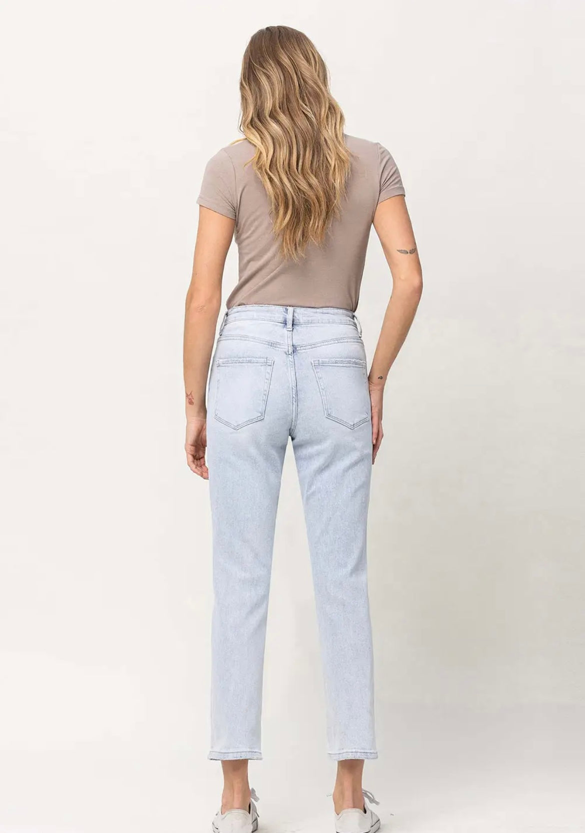 Plus size mom jeans